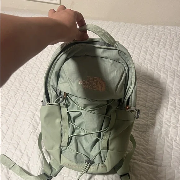 The North Face Light Green Backpack - Picture 3 of 5